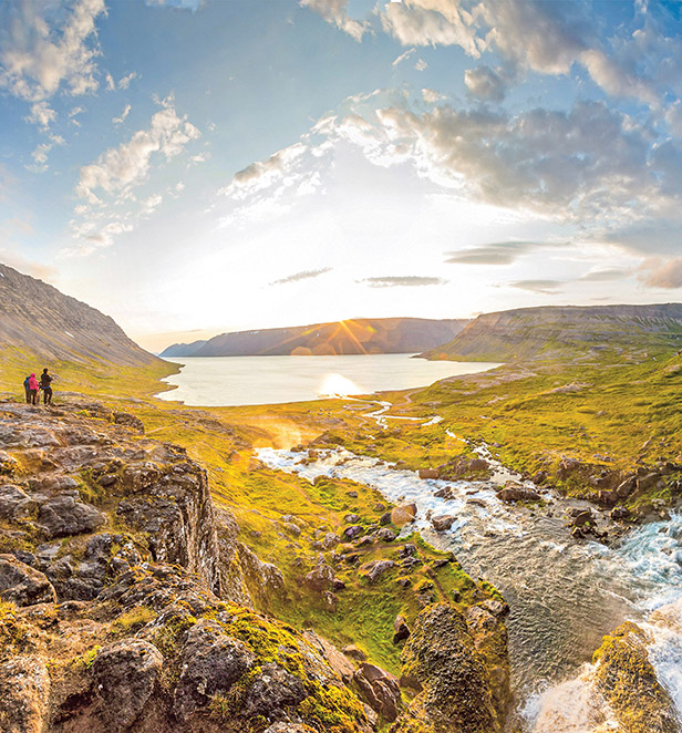 Dynjandi Waterfall, Iceland