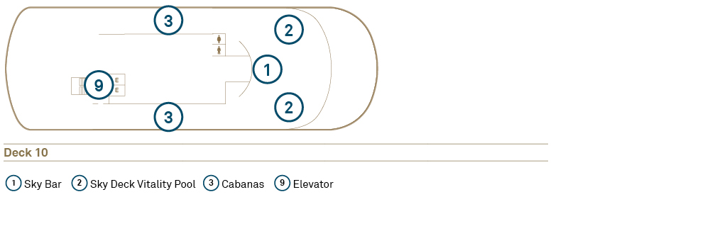 Deck 10 - Scenic Eclipse