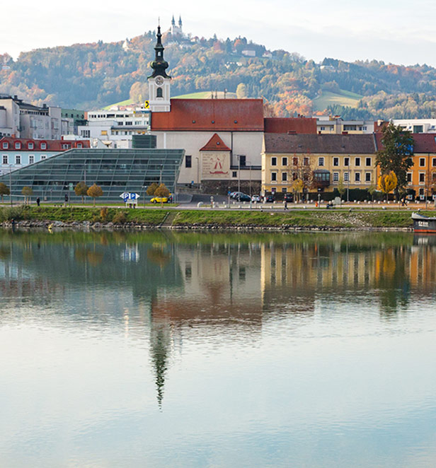 Danube River, Linz, Austria